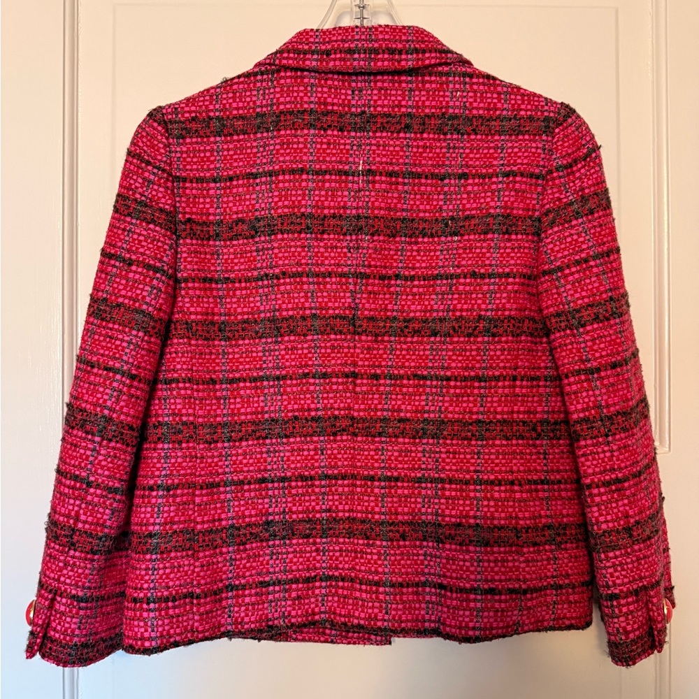 Kate Spade Classic Tweed Blazer - Picture 6 of 8